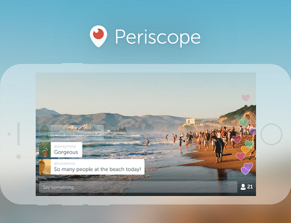 crear cuenta periscope 3